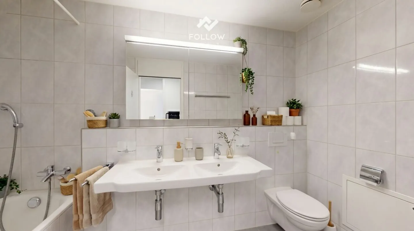 Appartement 4.5 pièces dans un emplacement central - Photo 11 sur 12
