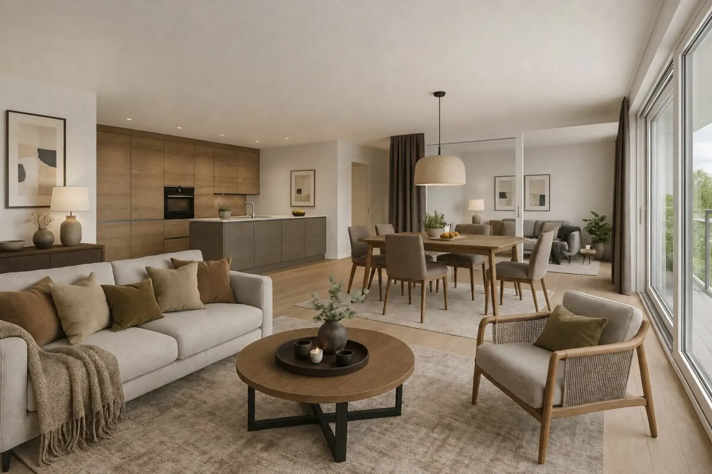Open Viewing: First Occupancy: New 4½-Room Terrace Apartment for Sale - Photo 3 of 9