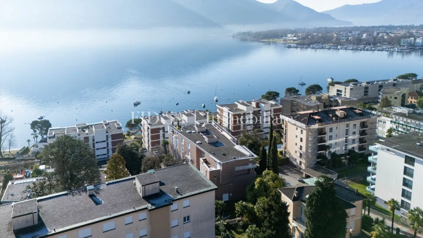 MINUSIO - Appartamento 3,5 locali all'ultimo piano con vista lago - Foto 12 di 12