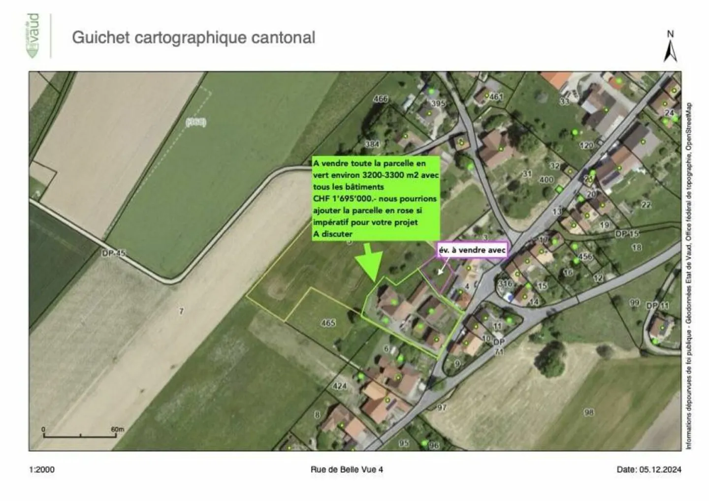 6 room property in Villars-le-Comte - Photo 11 of 13