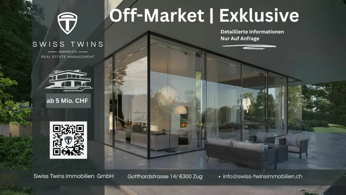 Off-Market | Residenza di giardino esclusiva con accesso privato al lago di Zurigo - Foto 1 di 1