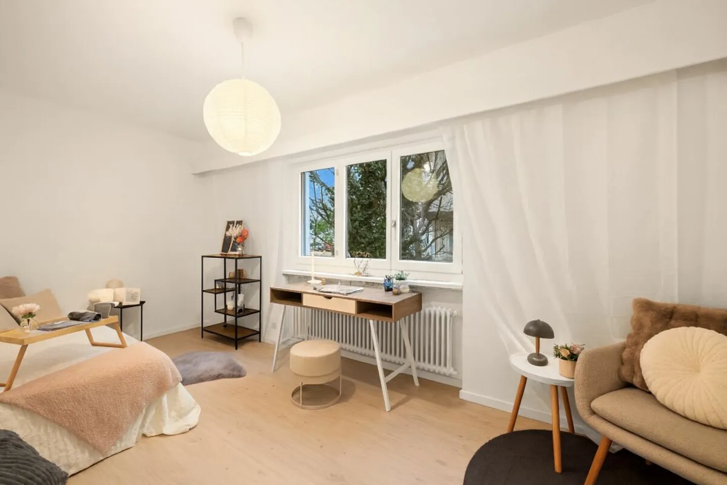 Renovated 3.5-room garden apartment - Photo 4 of 13