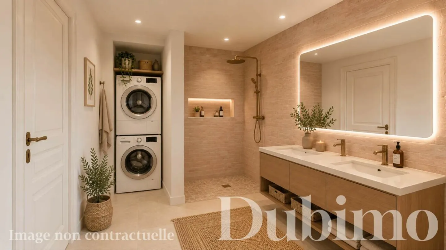 PROPRIÉTÉ VILLAGEOISE DE CARACTÈRE AVEC 3 LOGEMENTS ET FORT POTENTIEL - Foto 10 di 13