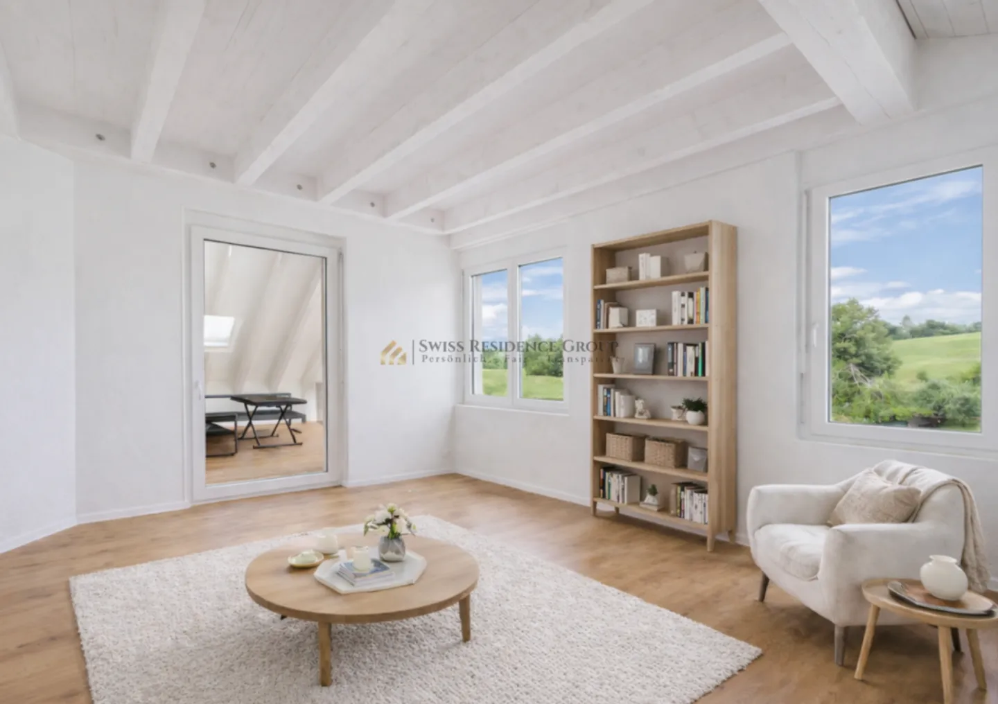 Modern Penthouse with a View - Living with Style and Peace in Rossau near Mettmenstetten - Photo 1 of 9