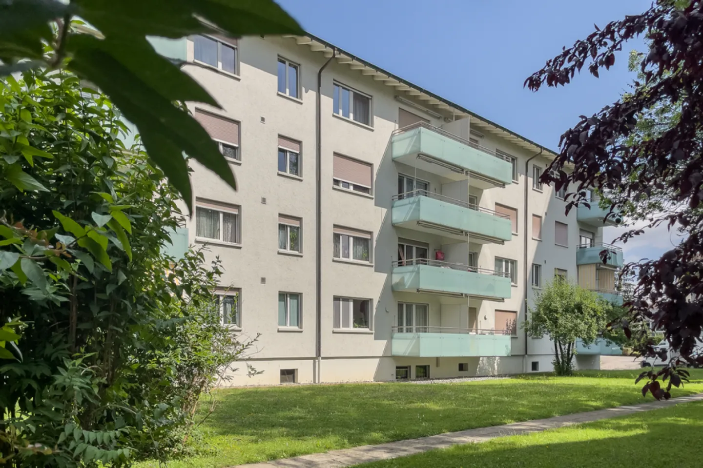 Gemütliche Wohnung mit Waschtrockner - Foto 1 von 8