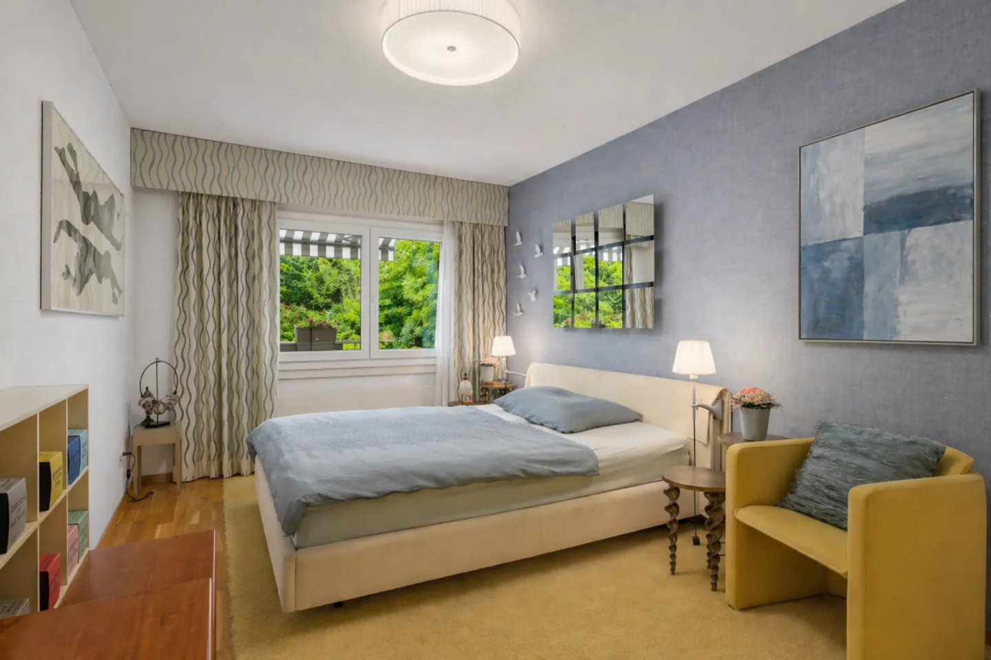 Stilvolle Wohnung mit Blick ins Grüne - Foto 5 von 7