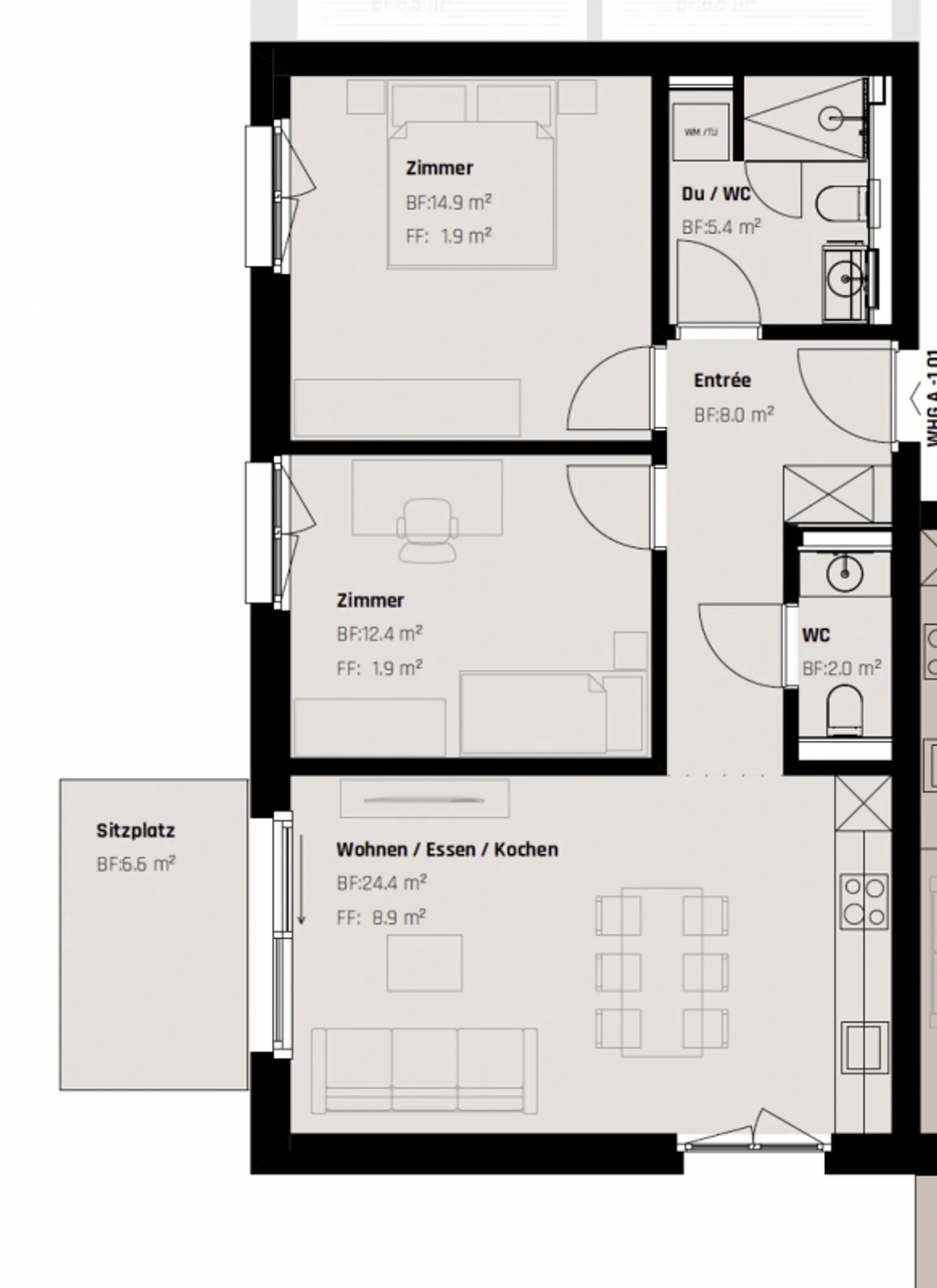 Charming Garden Apartment in High-Quality New Construction Project - Photo 10 of 10