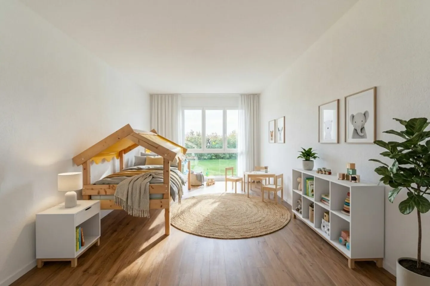 Appartement lumineux de 5,5 pièces avec terrasse et paradis vert privé - Photo 11 sur 13