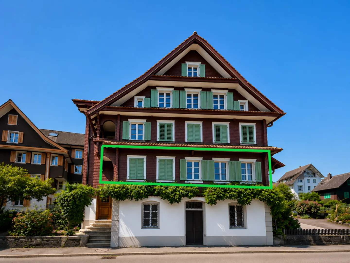 Appartement 3.5 pièces élégant dans un immeuble résidentiel historique - Photo 12 sur 13