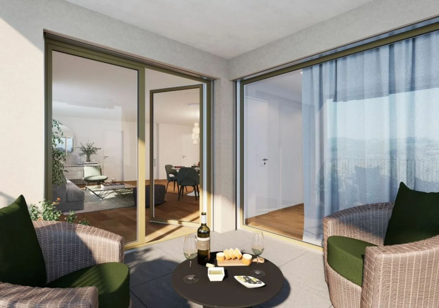 Dream Home in Prime Location: 3.5-Room Apartment in the Heart of Root - Photo 9 of 10