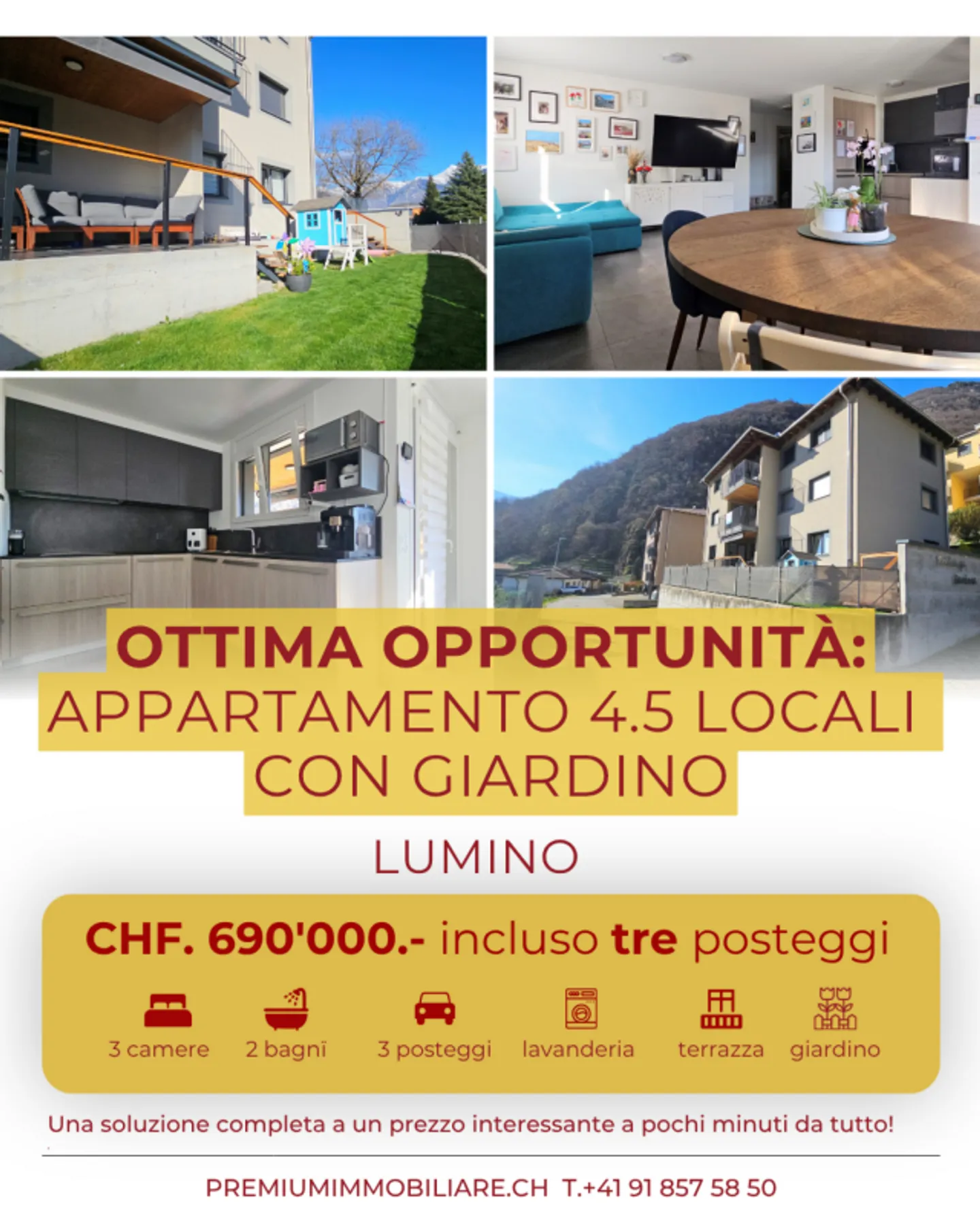 GREAT OPPORTUNITY: 4.5 ROOMS WITH PRIVATE GARDEN - Photo 1 of 13