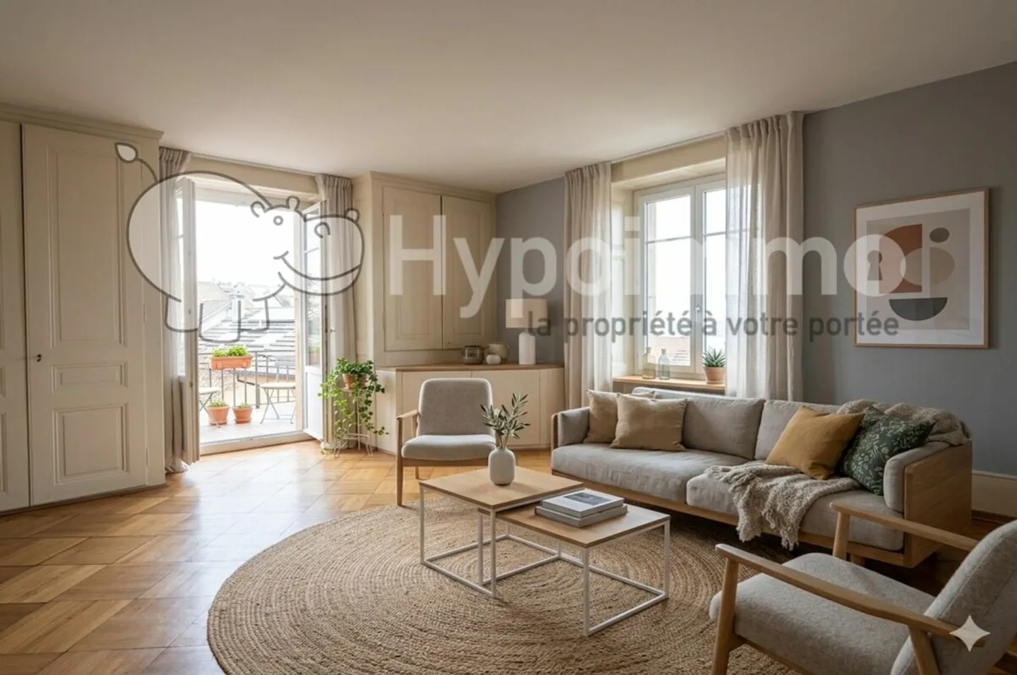 Appartamento di 3 stanze, terrazza con vista sul lago e sulle Alpi - Foto 1 di 13