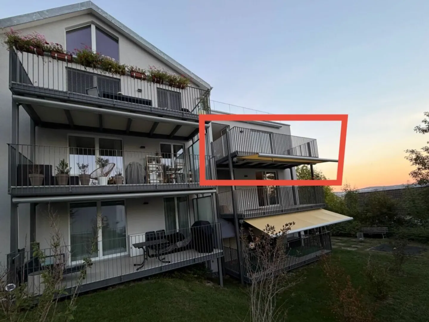 Exklusive Neubauwohnung mit Alpenblick - Foto 1 von 13