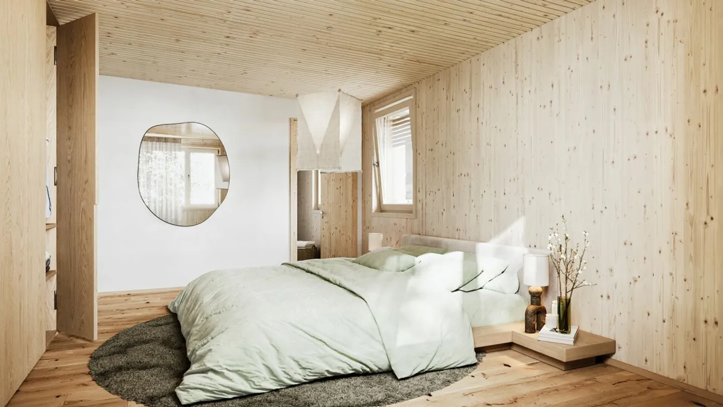 5.5-room attic apartment - sustainable living space - Photo 3 of 4