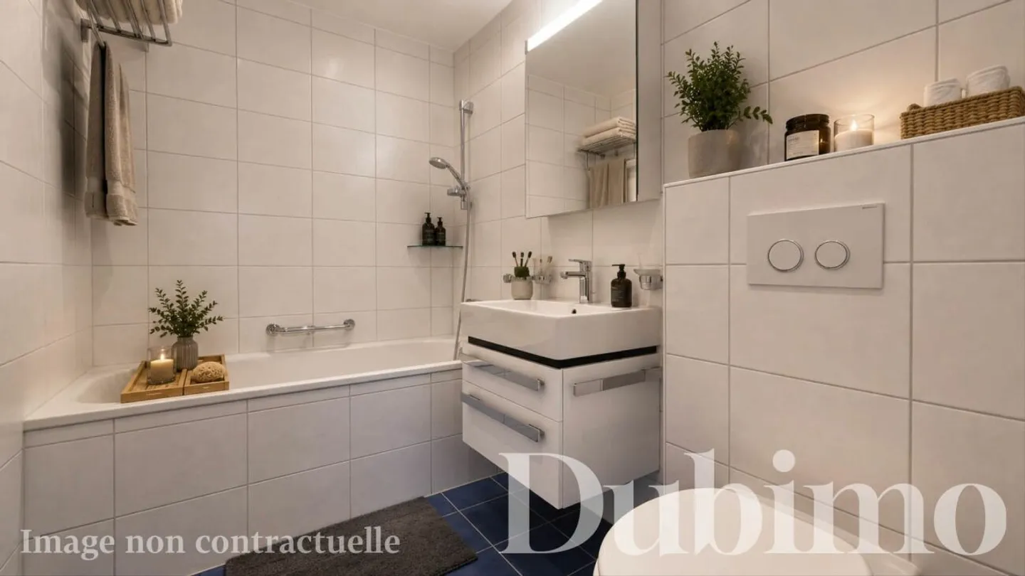 APPARTEMENT DE 2.5 PIÈCES AVEC BALCON À LAUSANNE - Photo 7 sur 13