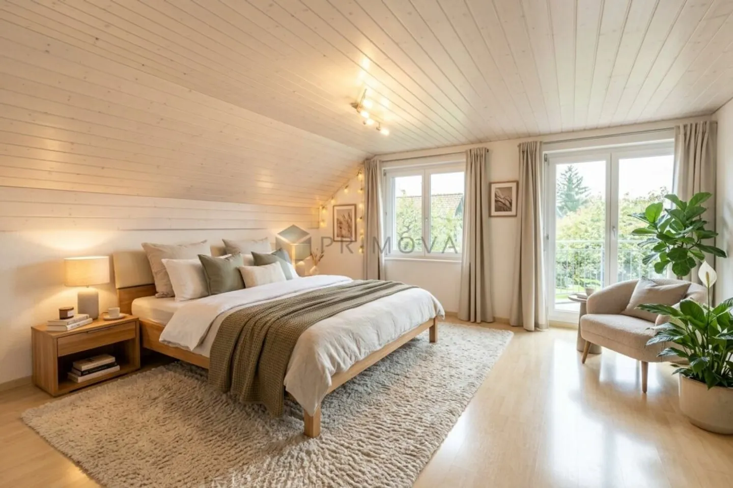 Maison individuelle spacieuse de 7,5 pièces avec sauna, jardin et six places de parking - Photo 4 sur 12