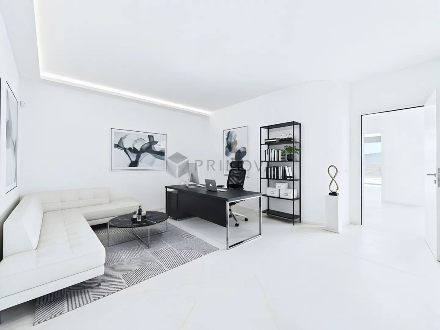 Luxus-Terrassenwohnung - Foto 9 von 13