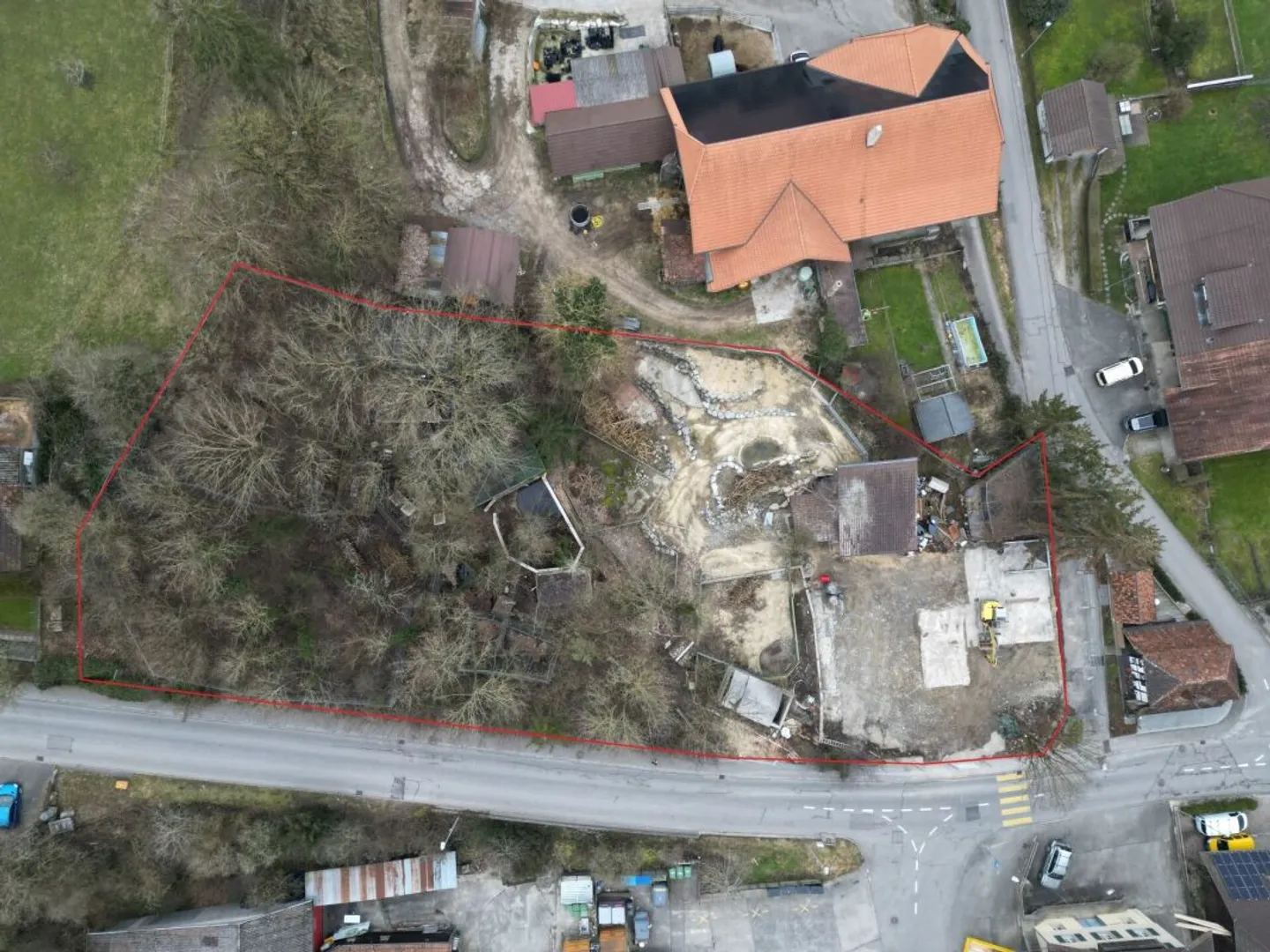 Grosses Grundstück in Kallnach - Foto 1 von 4