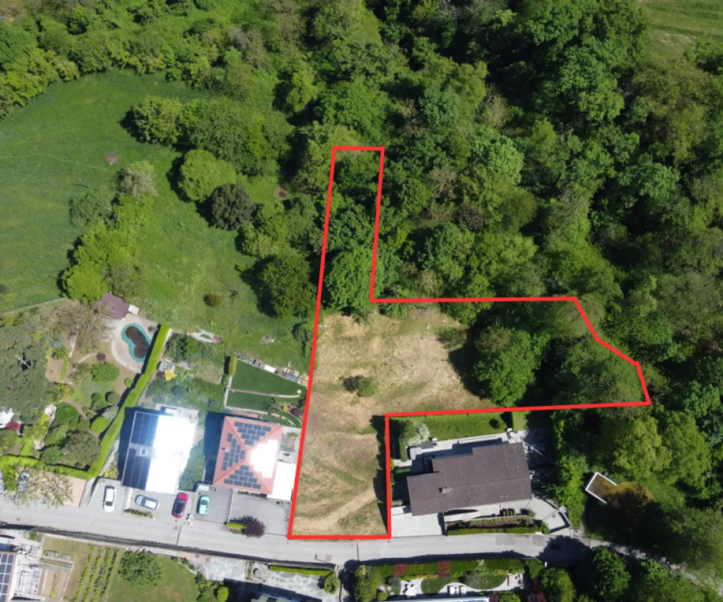 New unmissable price! Montagnola for sale generous building land with open mountain views - Photo 1 of 6