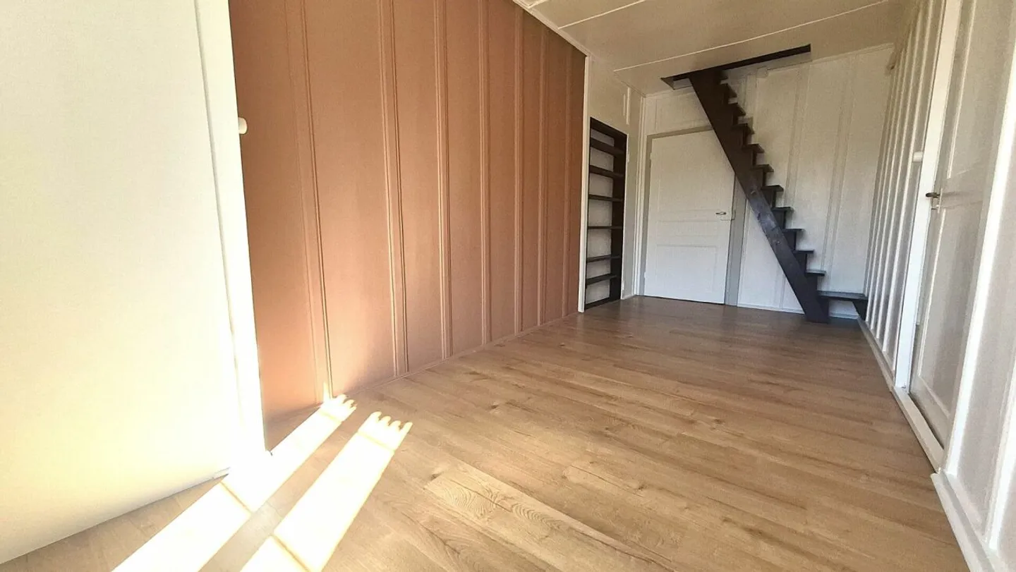 Charm of the old and absolute calm: 5.5-room apartment in Planchettes - Photo 7 of 12