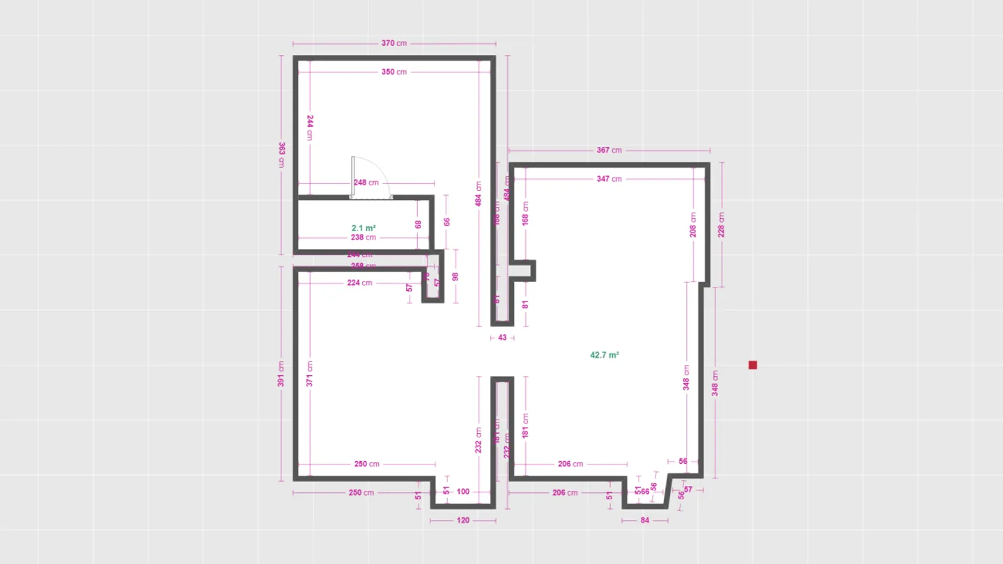 Gewerbefläche von etwa 45 m² in Bex - Foto 6 von 6