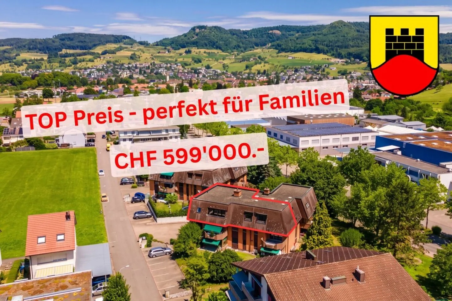 Geräumige Familienwohnung bei Sissach - Foto 1 von 7