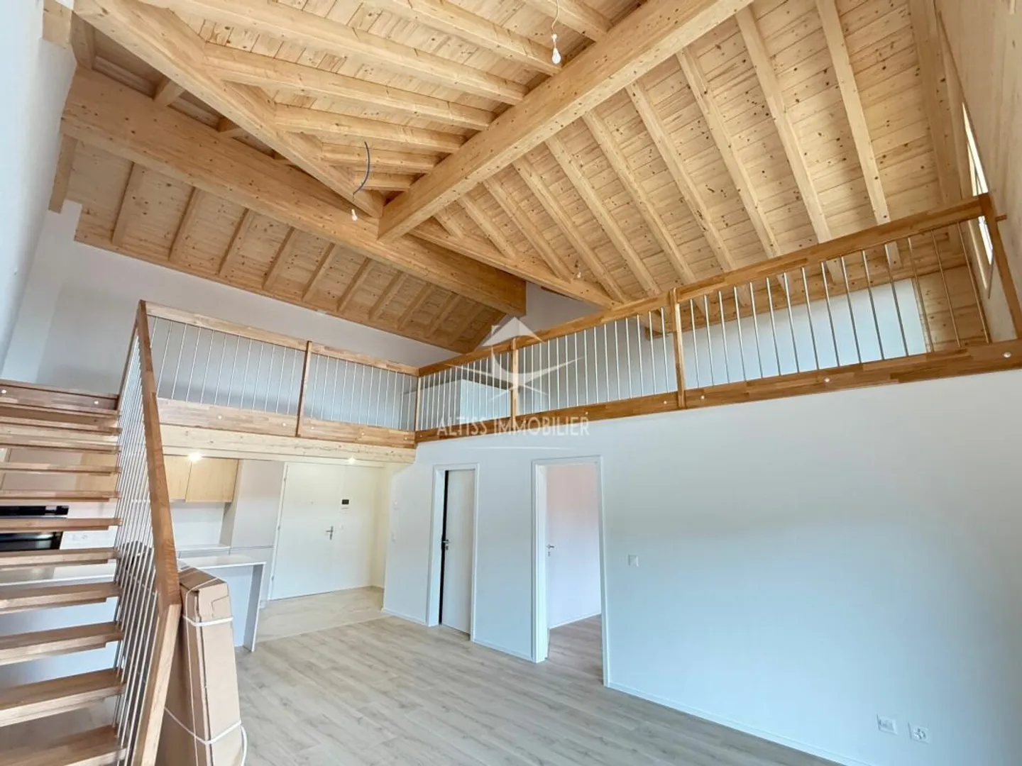 Attique neuf avec mezzanine - Photo 1 sur 13