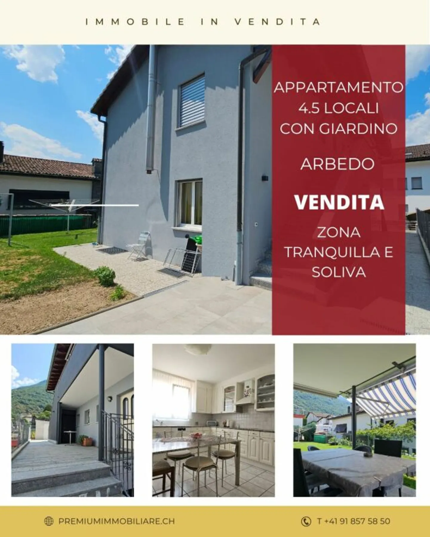 APPARTEMENT À ARBEDO AVEC GRAND JARDIN - Photo 1 sur 13