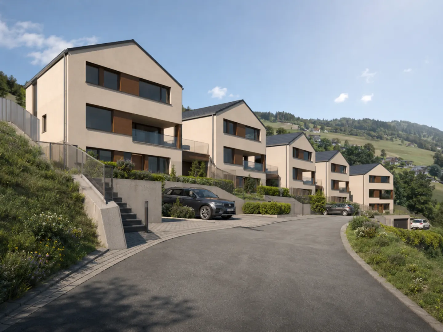 Progetto approvato con 7 case unifamiliari - Foto 3 di 3