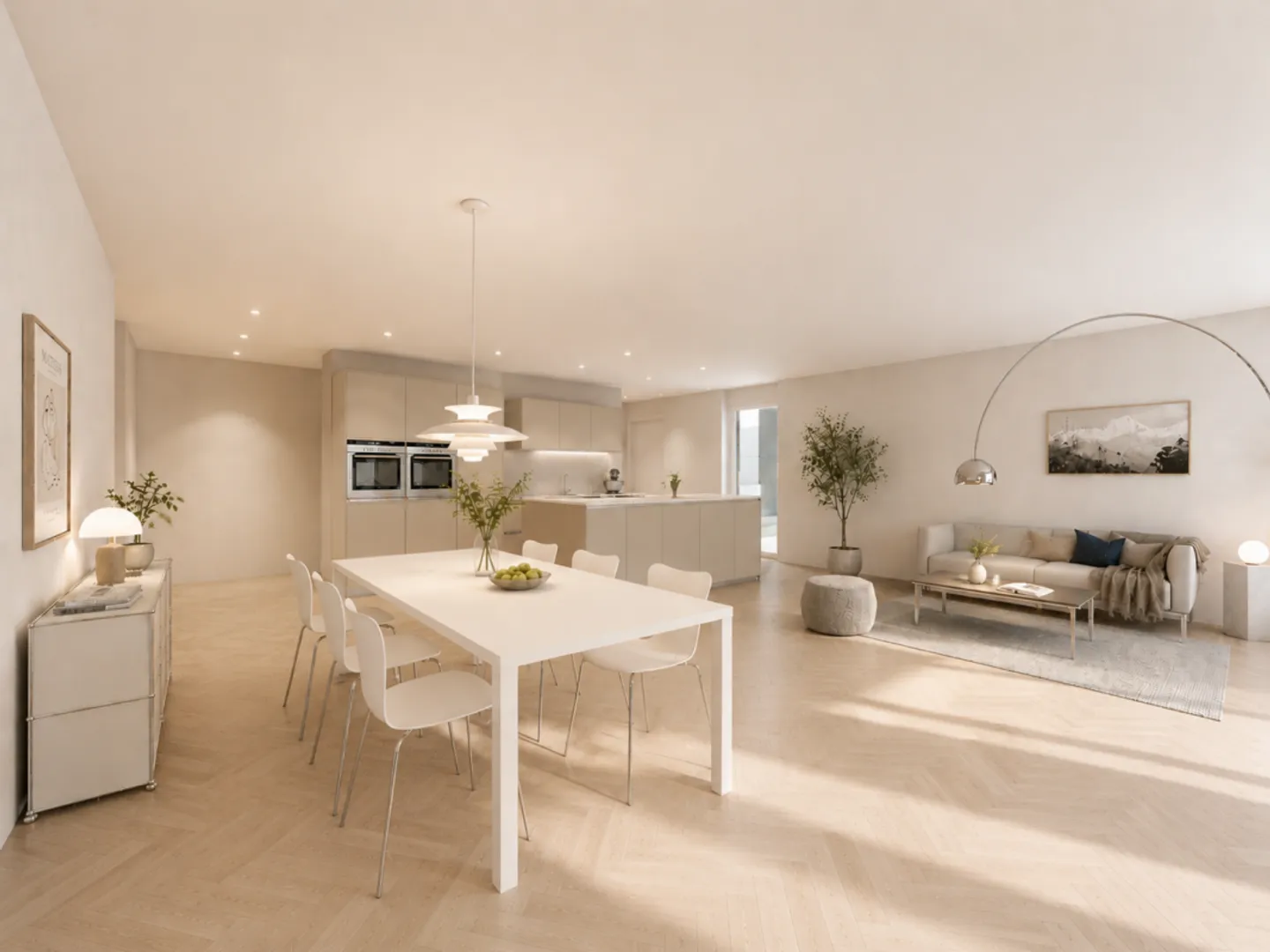 Ampio appartamento con terrazza di 6,5 stanze con vista - Foto 1 di 10