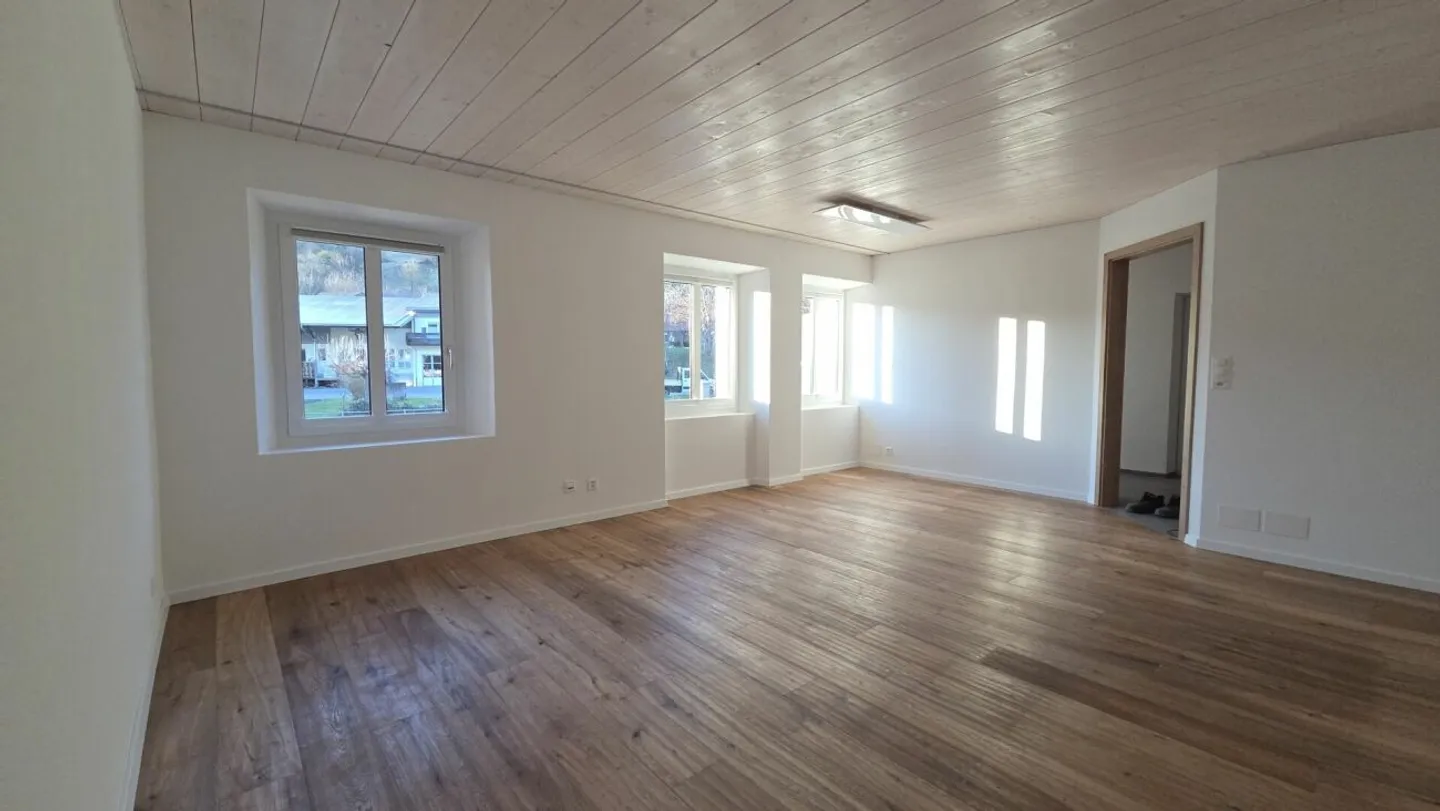 Completely renovated 5.5 room apartment with private entrance, winter garden and vaulted cellar - Photo 2 of 13