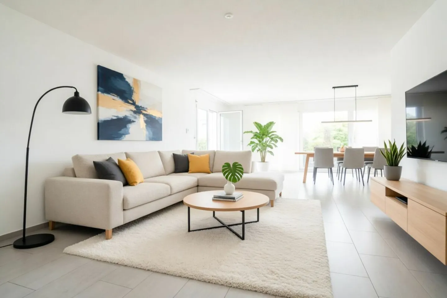 Stylish 5.5 Room Terrace Apartment with 67 m2 Terrace - Photo 3 of 13