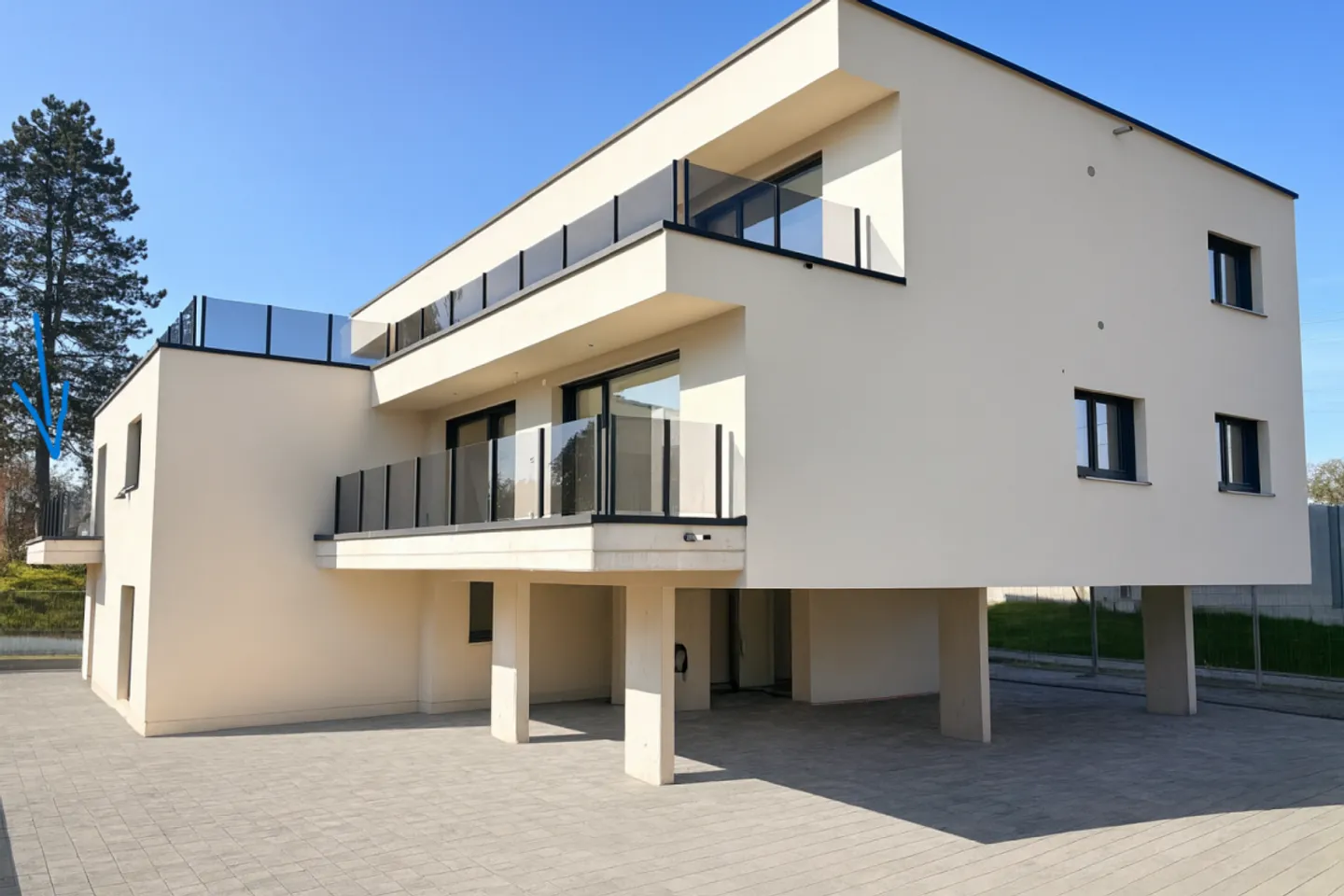 Modern 3.5-room new apartment with balcony and 2 bathrooms in Riedt near Erlen (TG) - Photo 8 of 8