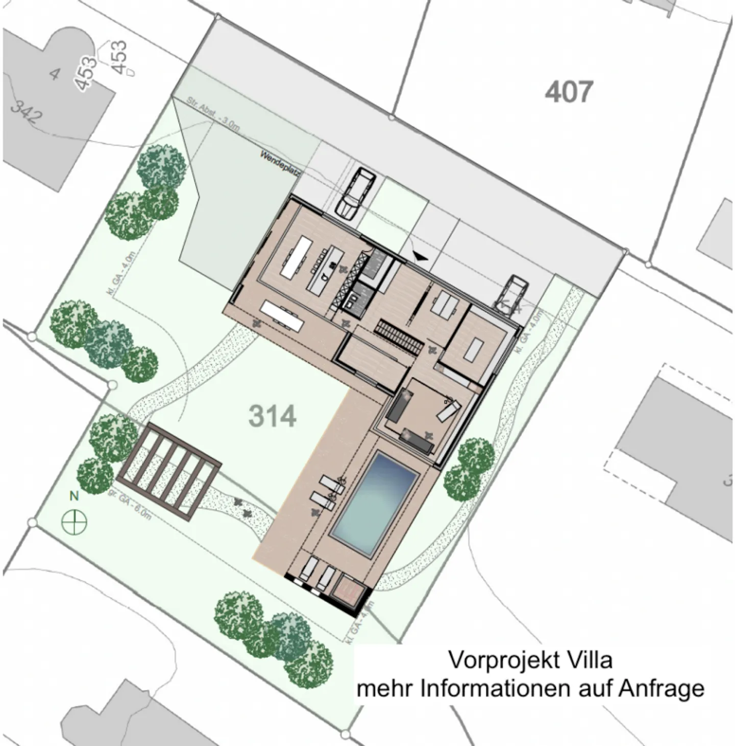 Terrain unique pour la construction d'une villa exclusive - Photo 2 sur 11