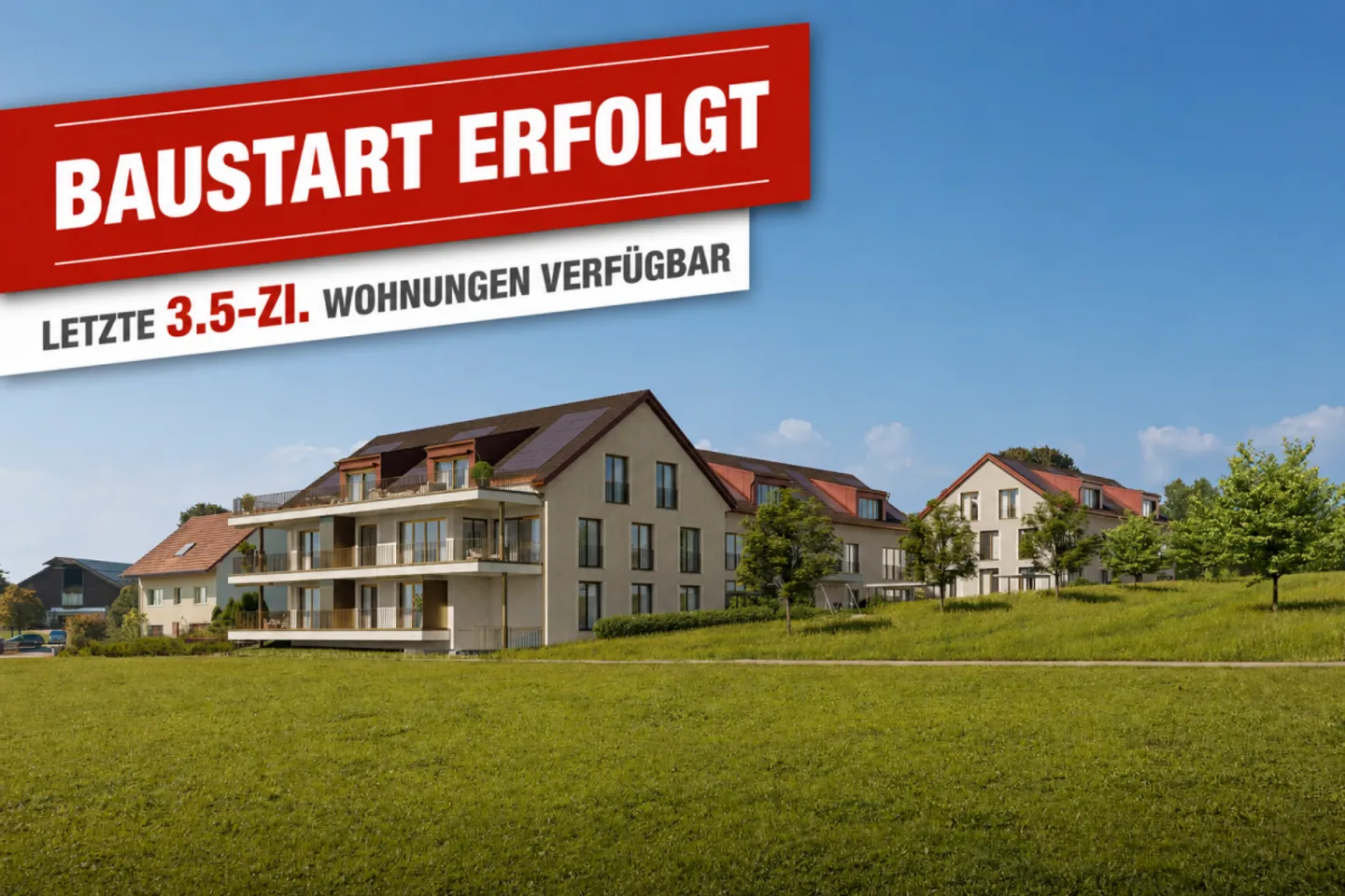 Construction started! 3.5-room garden apartment with unobstructed Alpstein view - Photo 1 of 5