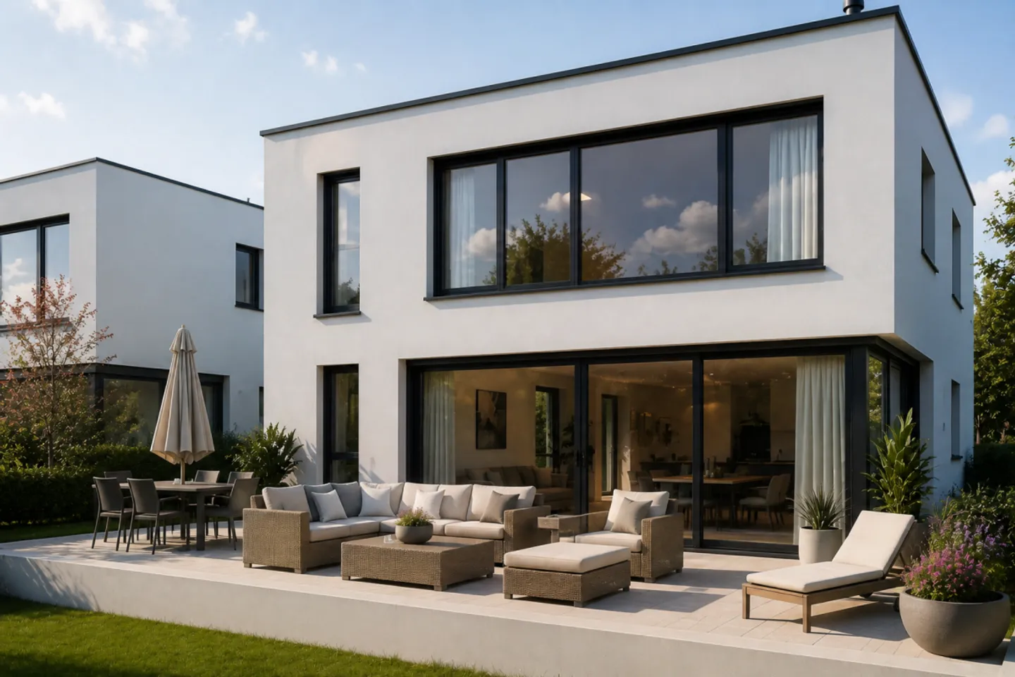 Ultima villa con giardino di 4,5 stanze, ambiente verde e finiture di alta gamma! - Foto 1 di 7