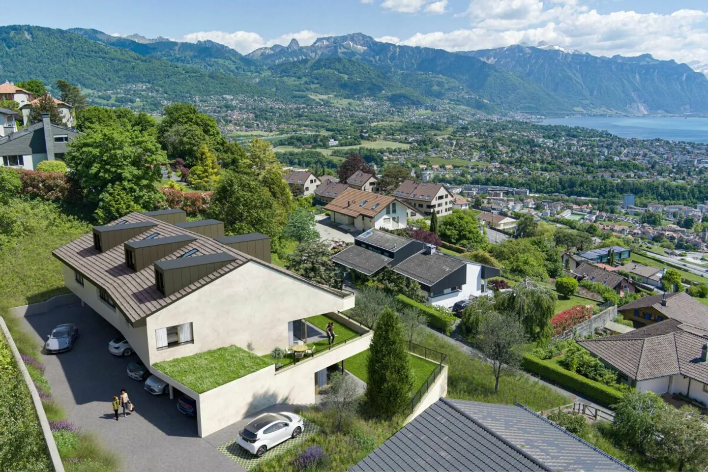 Appartement de standing avec vue lac exceptionnelle - Foto 12 di 13
