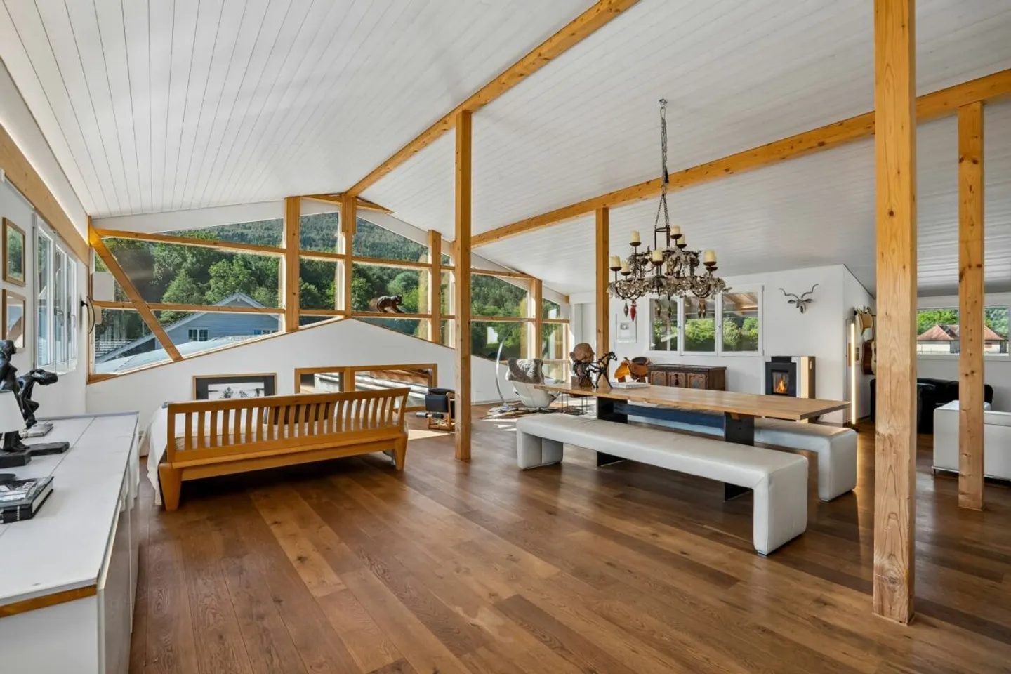 Versatile Equestrian Property with Residential House, Office Loft, and Semi-Covered Riding Arena - Photo 4 of 8