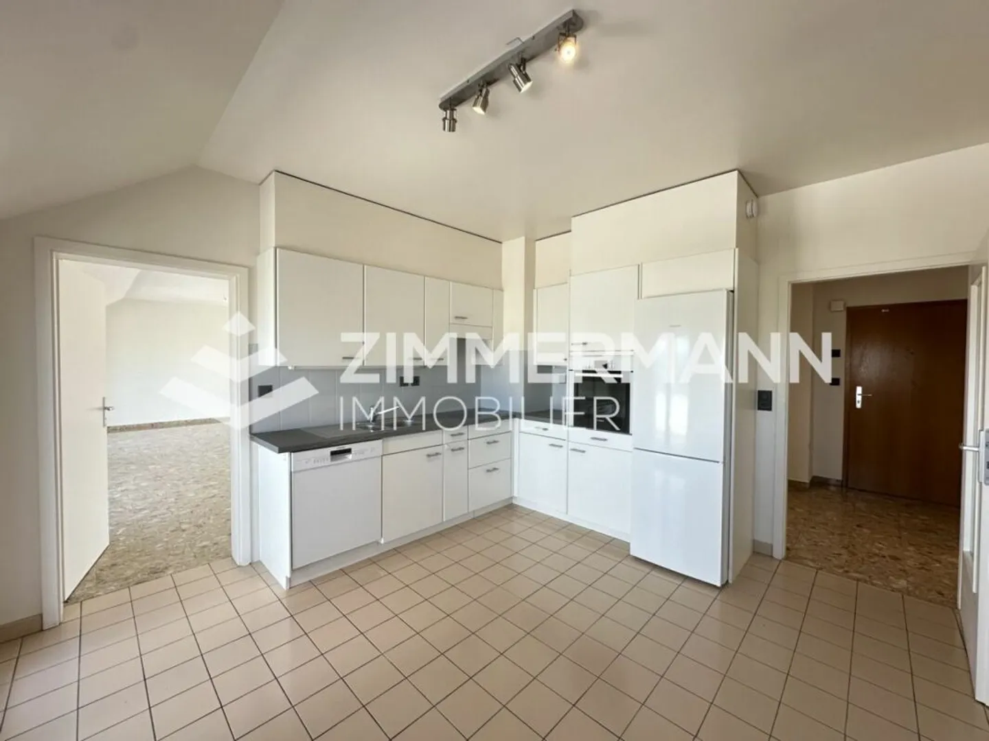 5 pièces en attique avec deux terrasses - Photo 3 sur 12