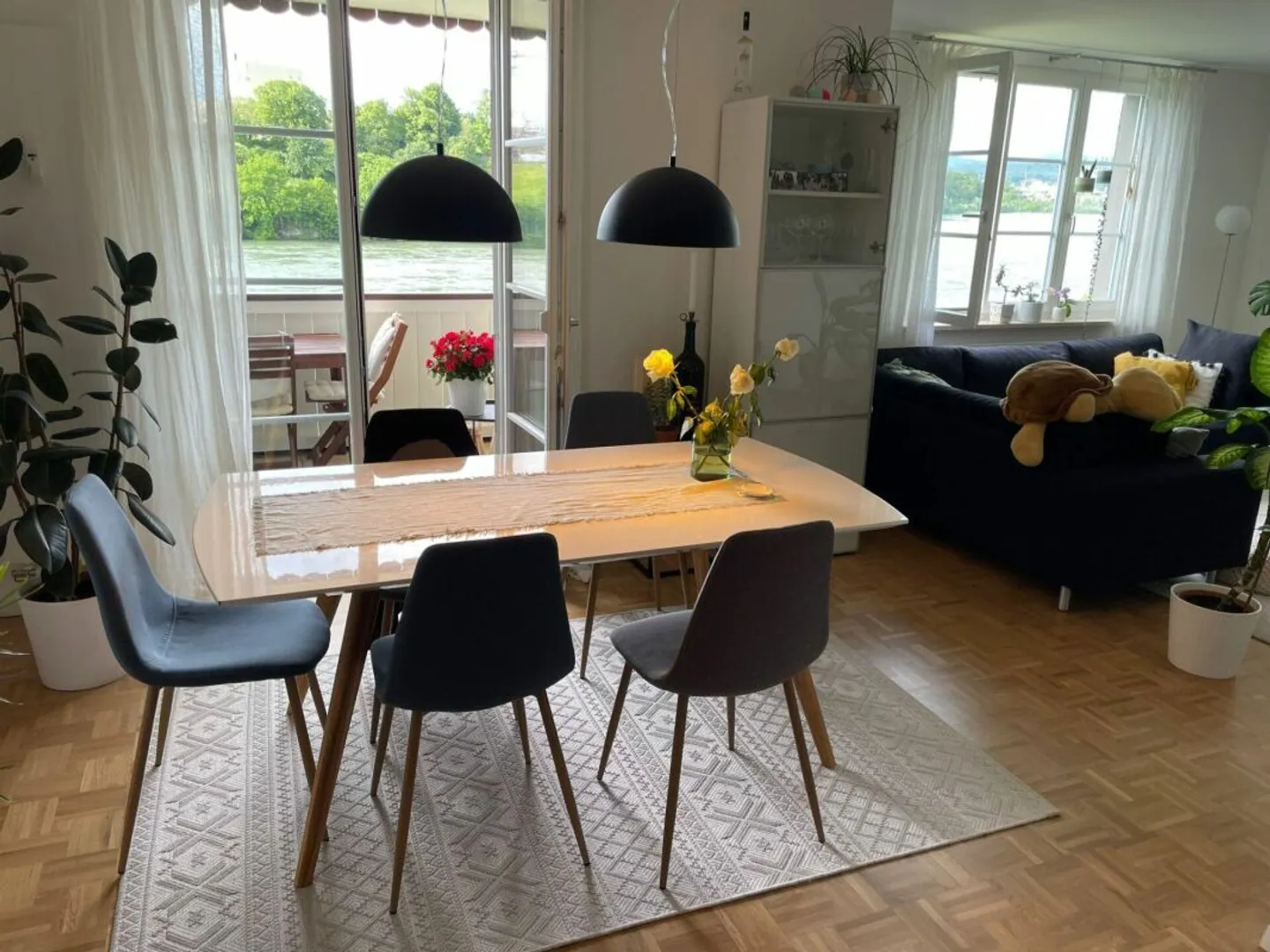 Appartement 3 1/2 pièces dans un emplacement exceptionnel dans la vieille ville de Rheinfelden - Vue sur le Rhin - Photo 3 sur 13