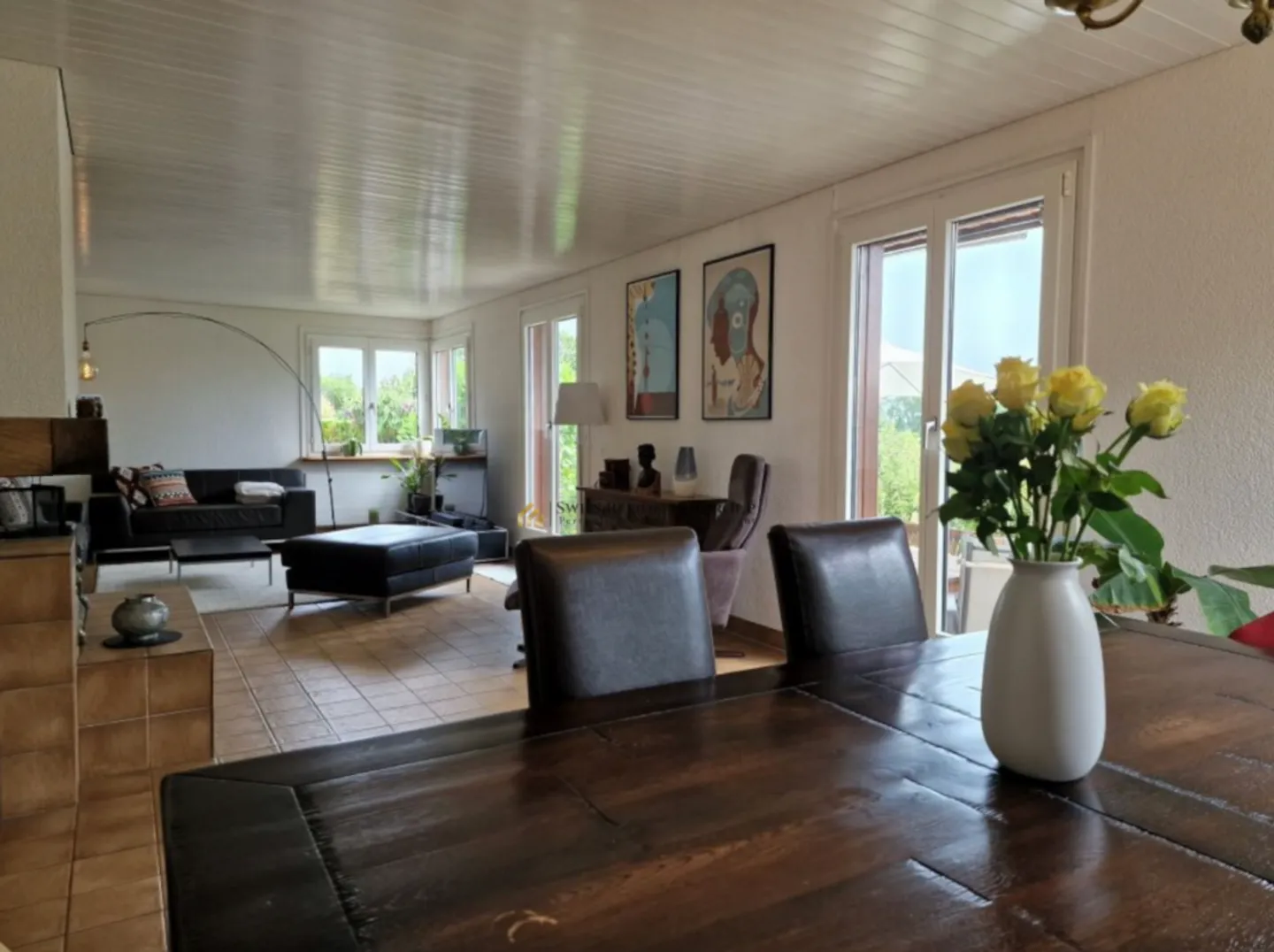 View of the Alps in a southern slope location with a dream garden - Photo 4 of 13