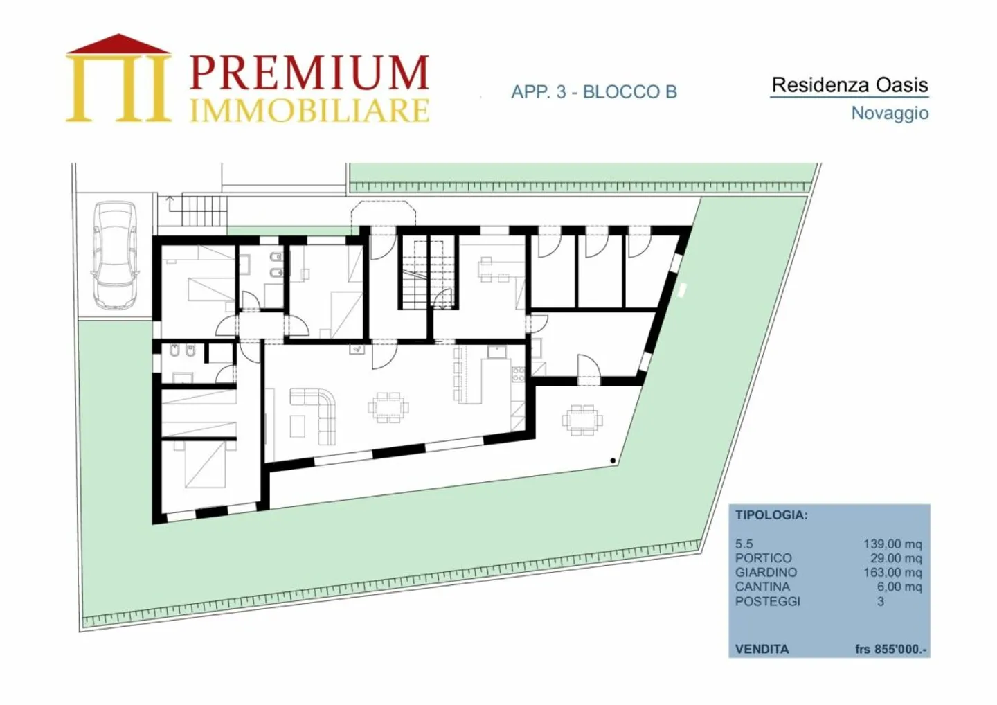 LARGE 5.5 ROOM APARTMENT WITH SPACIOUS GARDEN - Photo 7 of 8