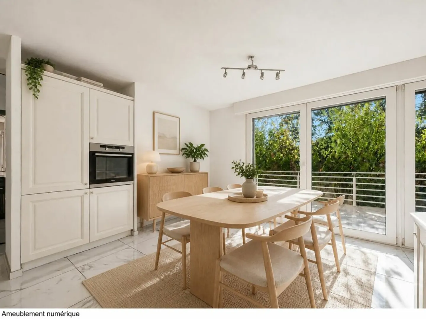 3.5-ROOM APARTMENT OF 97 M2 WITH TERRACE AND 2 PARKING SPACES. - Photo 5 of 13