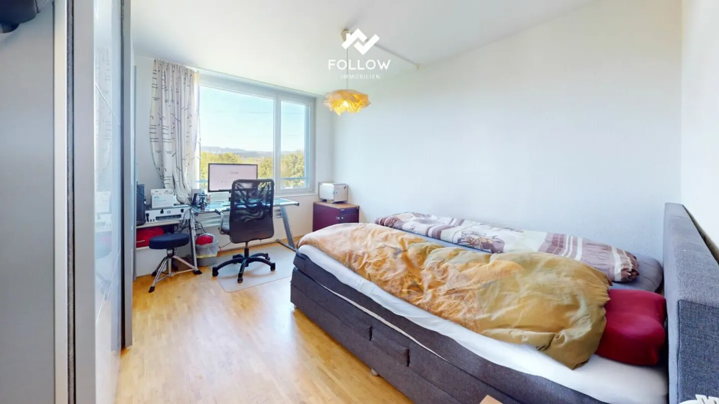 Your new home: Bright 3.5-room apartment with large hobby room - Photo 8 of 13