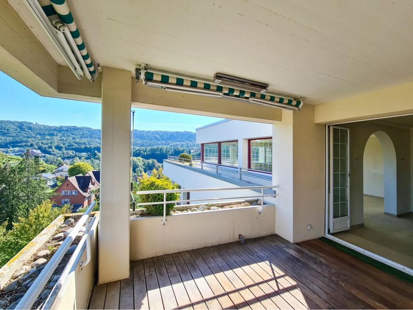 View over the Rhine, vineyards and city - Photo 5 of 7