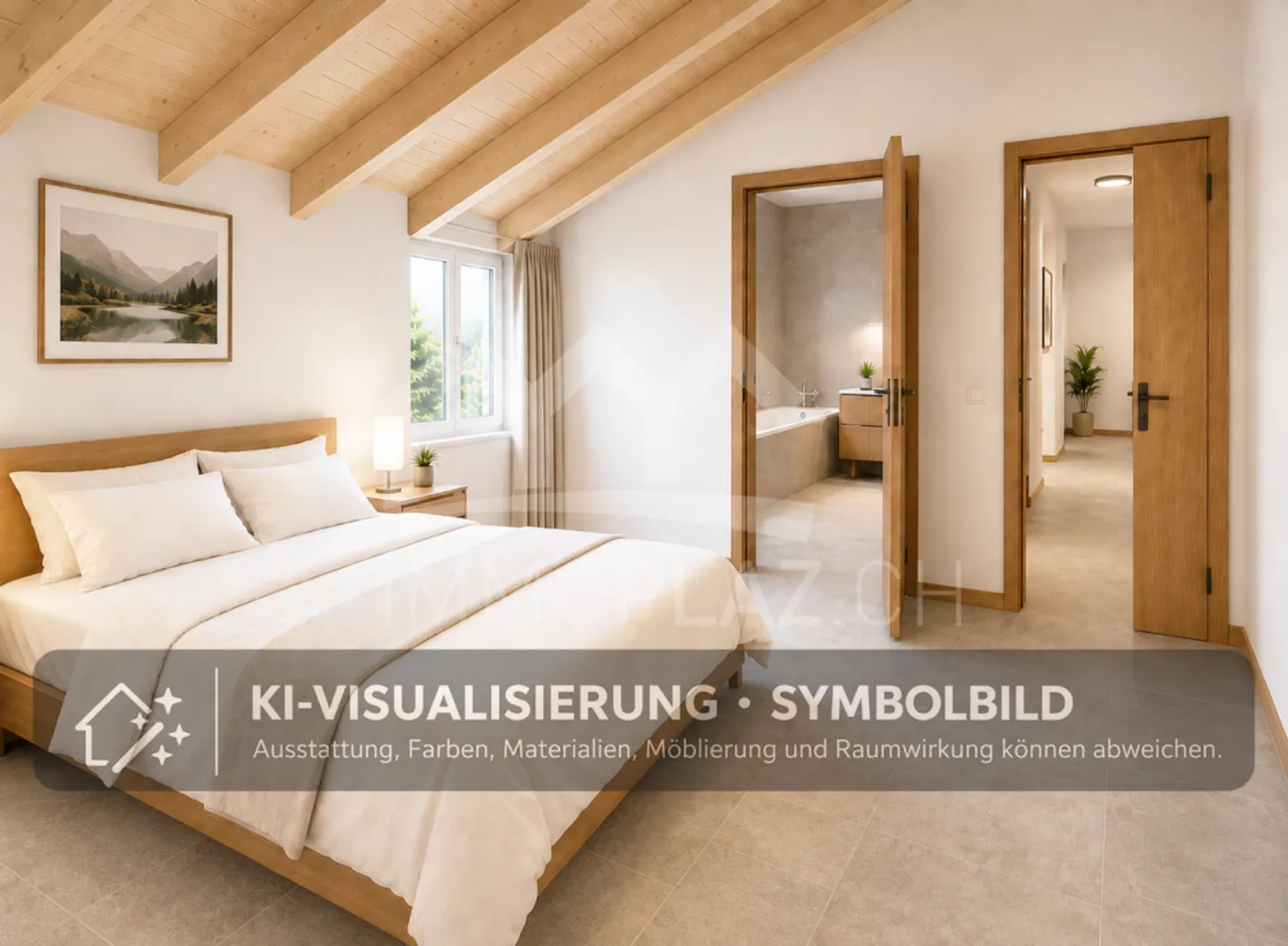 Exklusive Dachwohnung mit besonderem Raumgefühl - Photo 3 of 5
