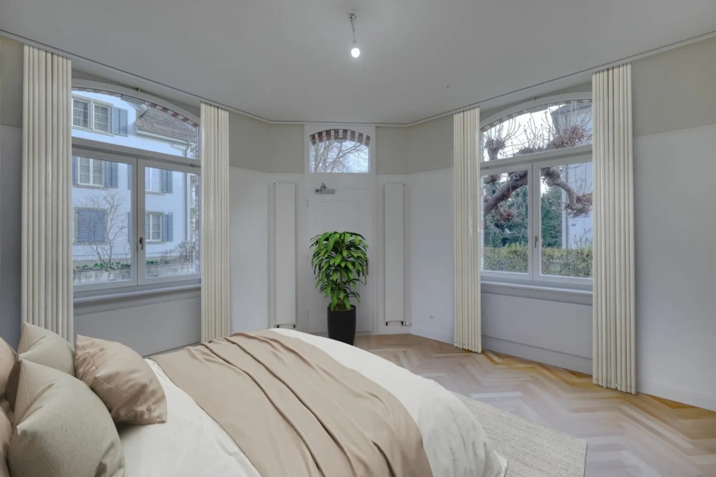 Exclusive 3.5-room garden apartment - Historic charm meets modern living luxury - Photo 4 of 10