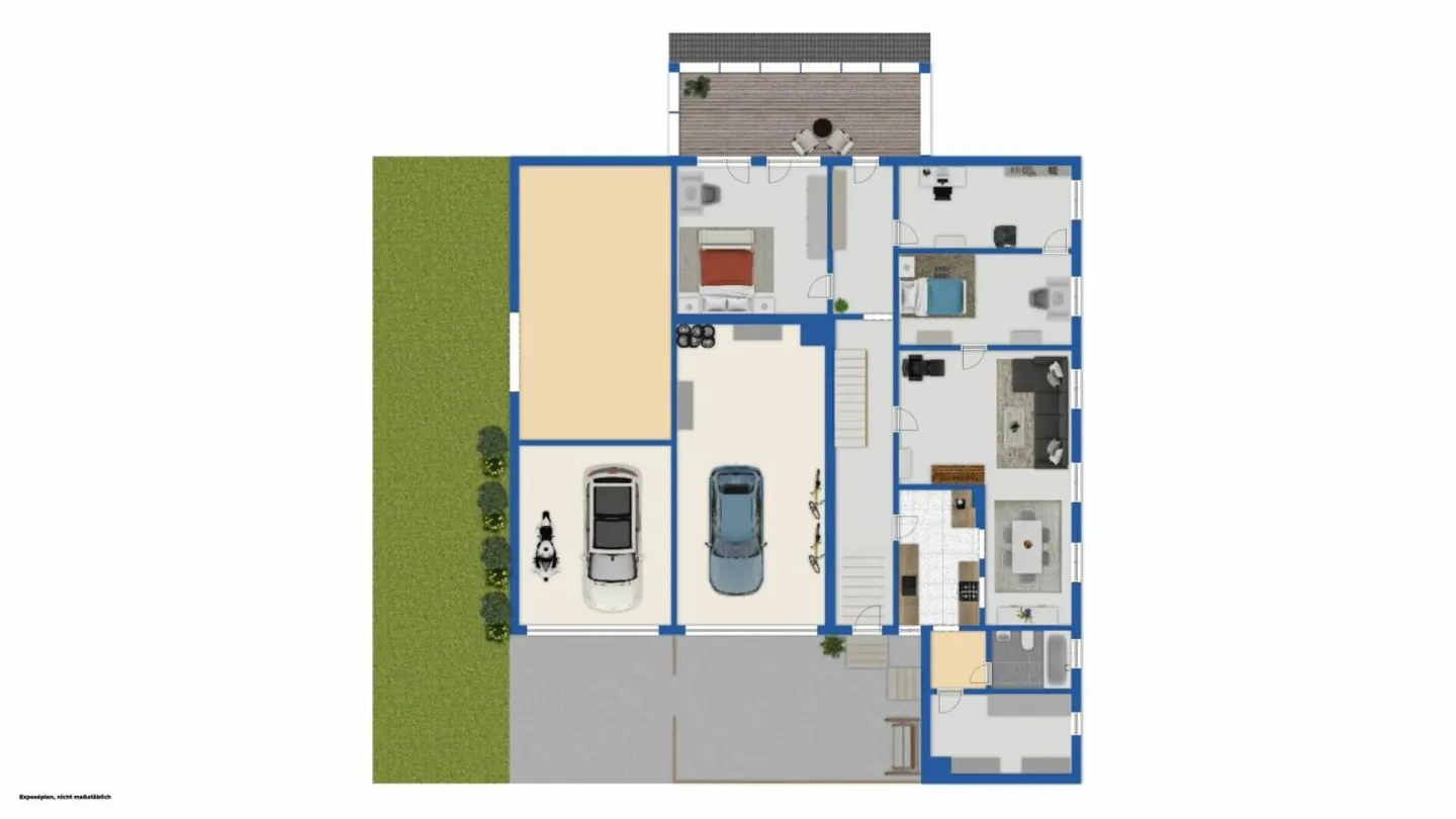 Freistehendes Einfamilienhaus mit Einliegerwohnung und viel Platz - Photo 13 sur 13
