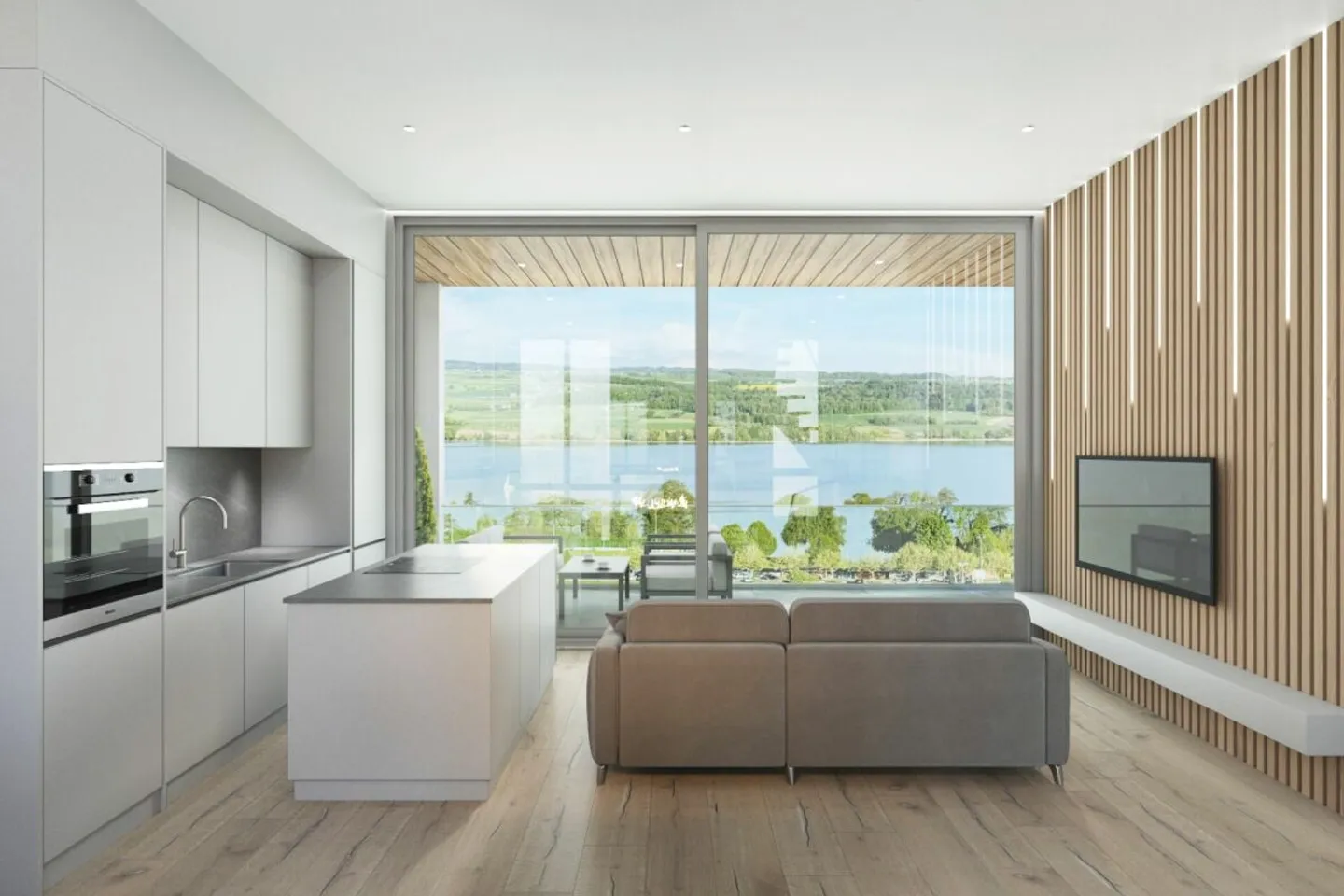 Single-family house with building reserve including new construction project - semi-detached house with dream lake view - Photo 9 of 13