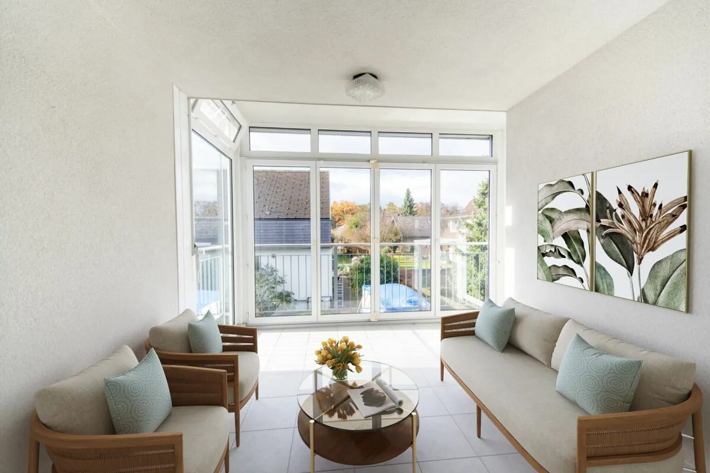 Move in and feel good - 4.5-room apartment with winter garden and balcony - Photo 13 of 13